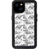 Looney Tunes Porky Pig Black and White iPhone 15 Plus Waterproof Case